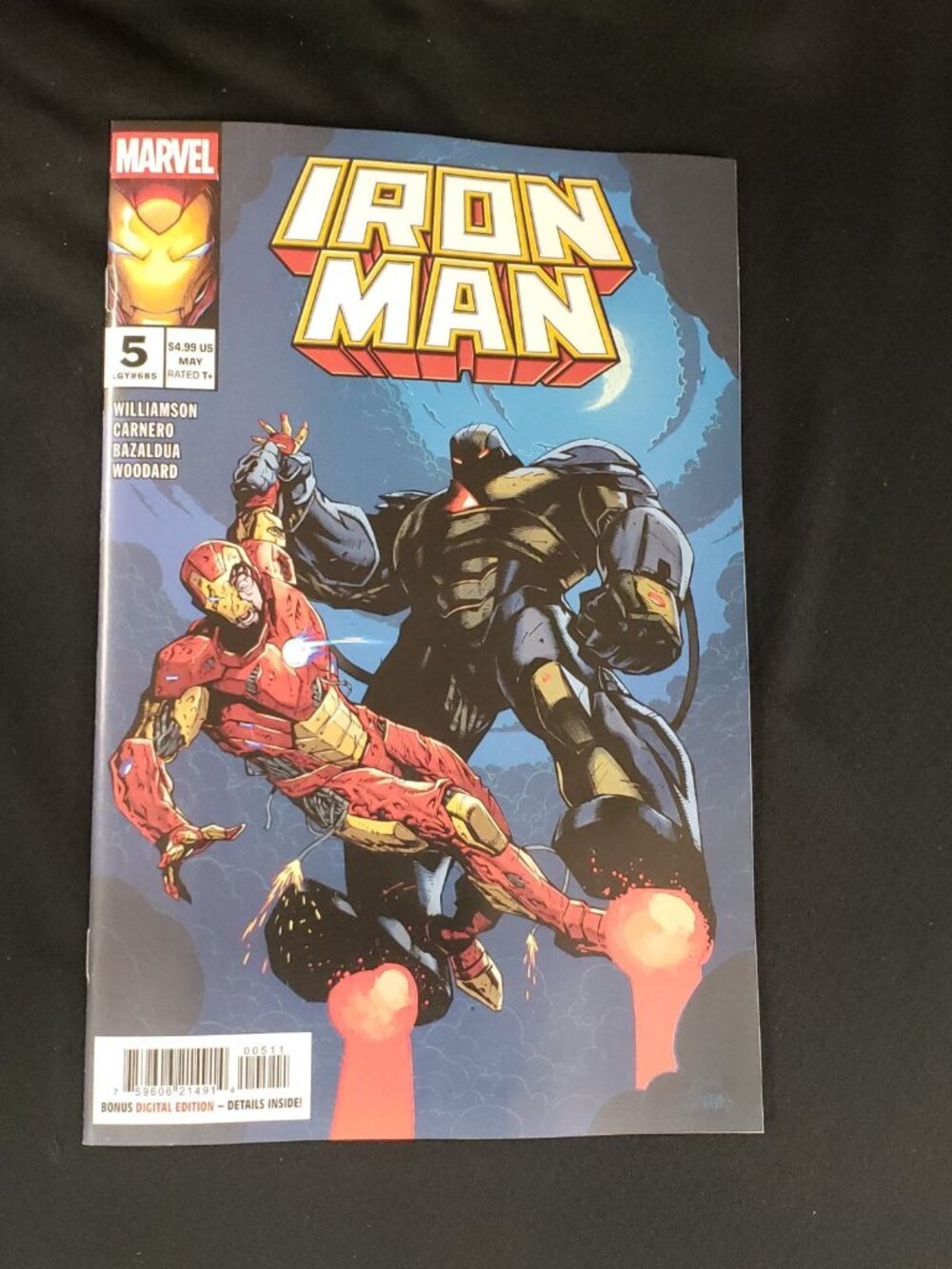 Iron Man #5 Variant Set A-E Magic The Gathering Kevin Glint What If Yu VF NM - Picture 10 of 16